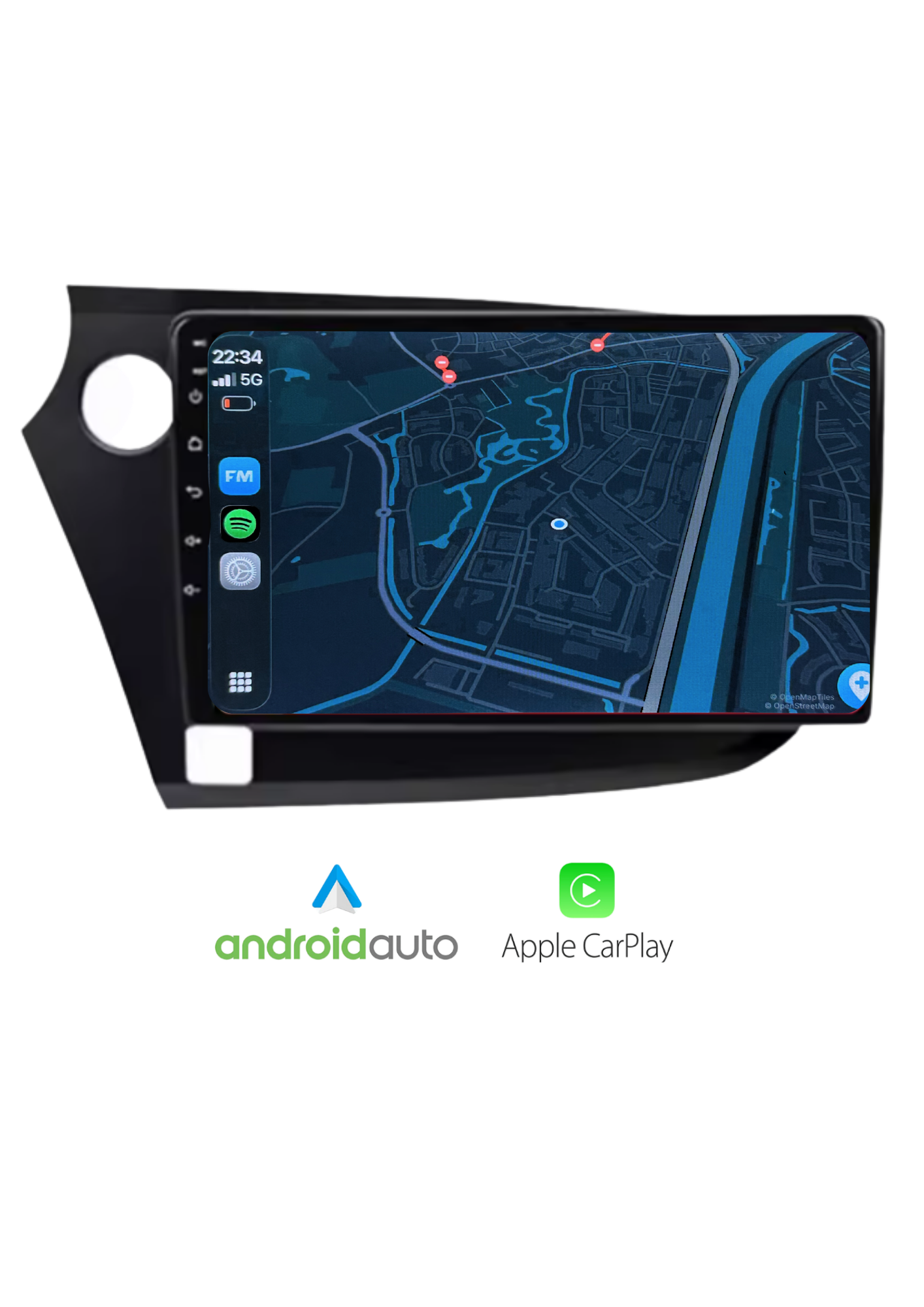 Honda Insight | CarPlay & Android Auto | 2009–2014 | 64 GB