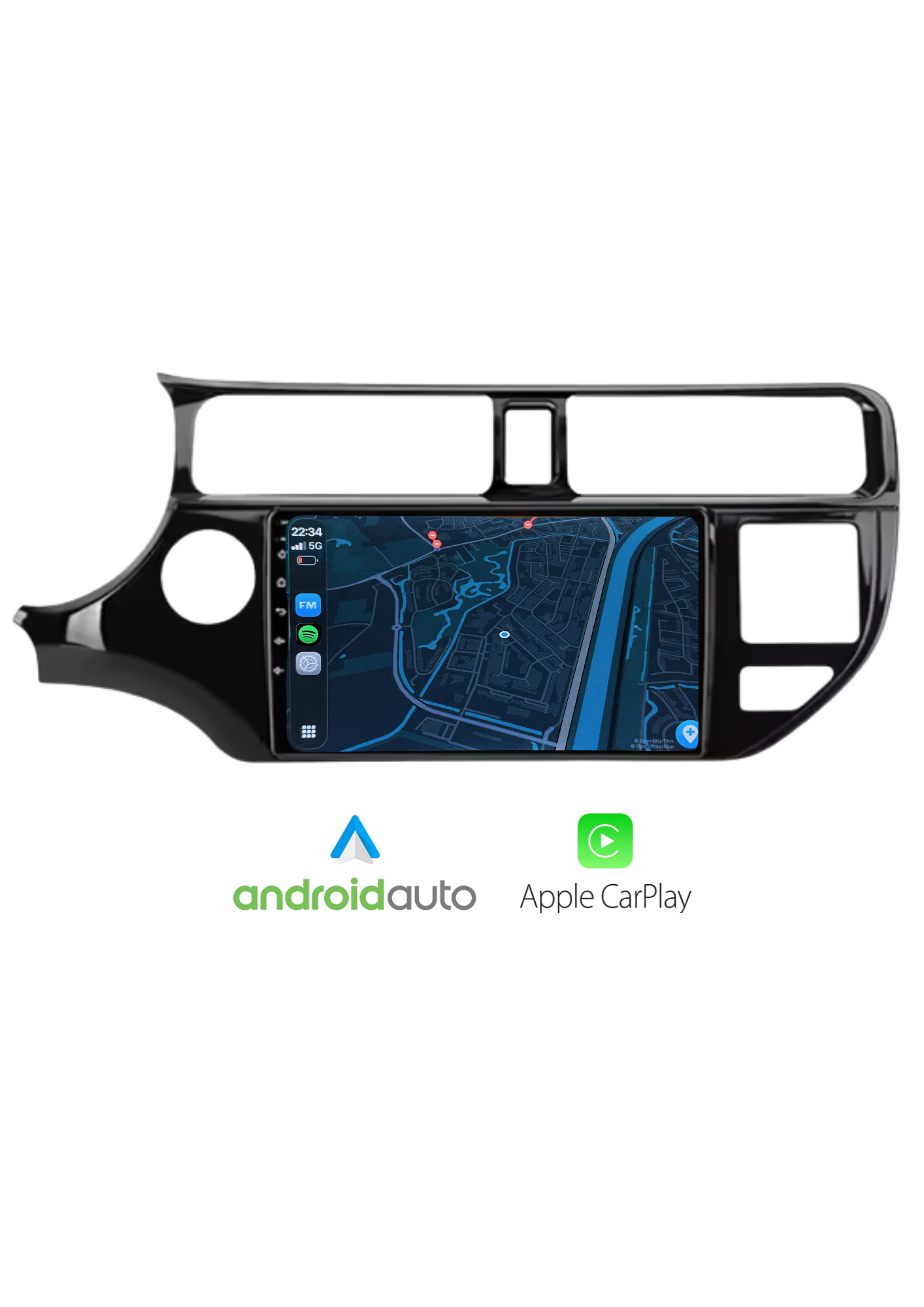 KIA Rio | CarPlay & Android Auto | 2011–2017 | 64 GB