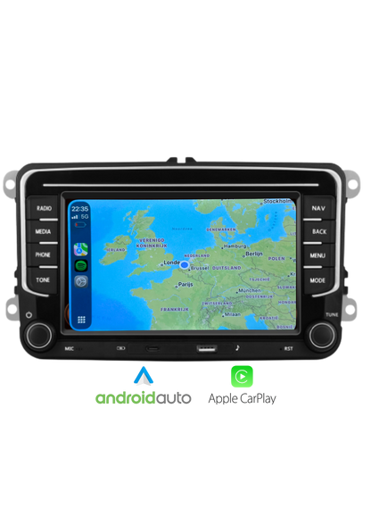 Skoda-Display (neues Modell) | CarPlay & Android Auto (drahtlos) | 64 GB