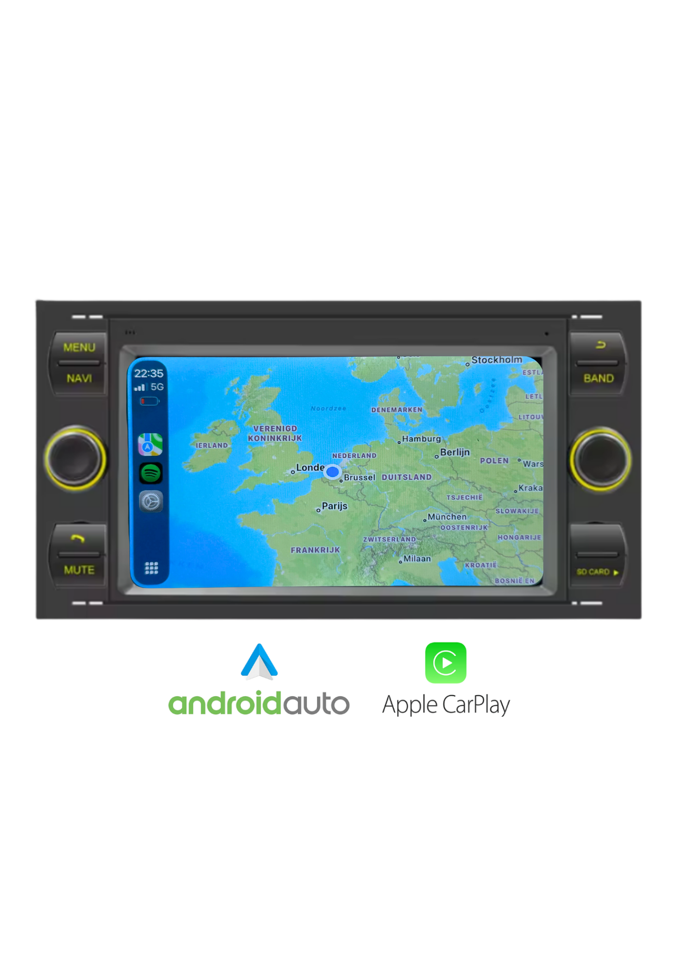 Ford Transit – C-Max – Focus | CarPlay & Android Auto | 64 GB