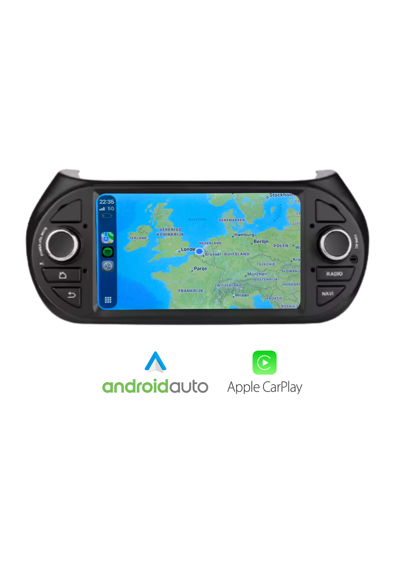 Citroën Nemo | Fiat Fiorino | Peugeot Bipper | CarPlay & Android Auto | 2008–2017