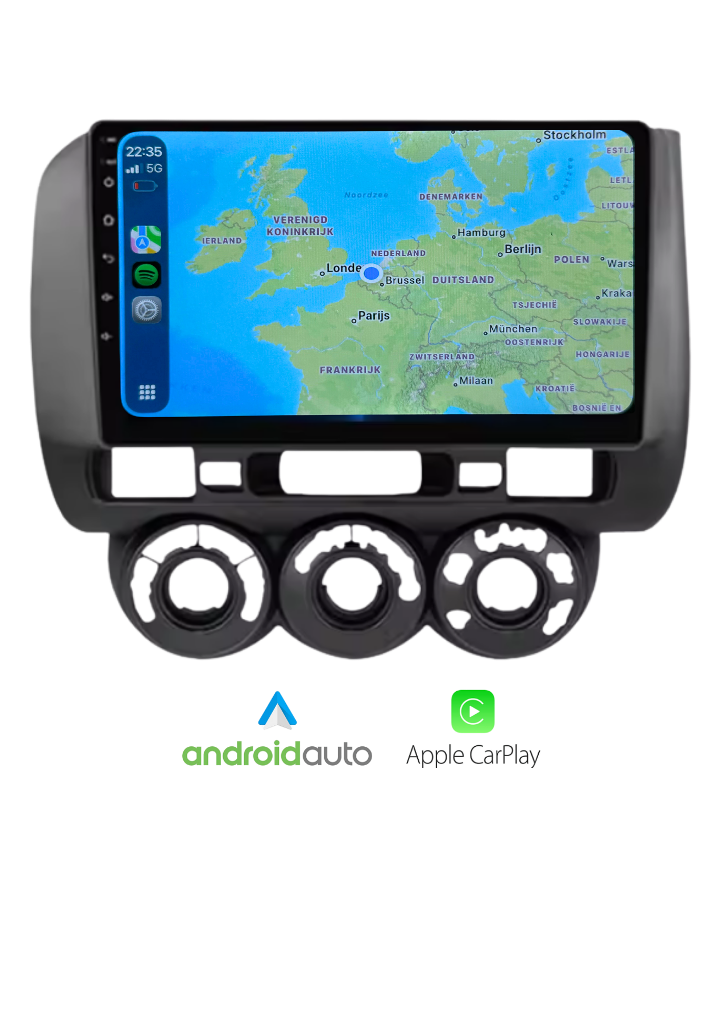 Honda Jazz | CarPlay & Android Auto | 2002–2007 | 64 GB