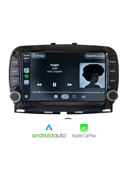Fiat 500 | CarPlay & Android Auto | 2016-2019 | 64GB