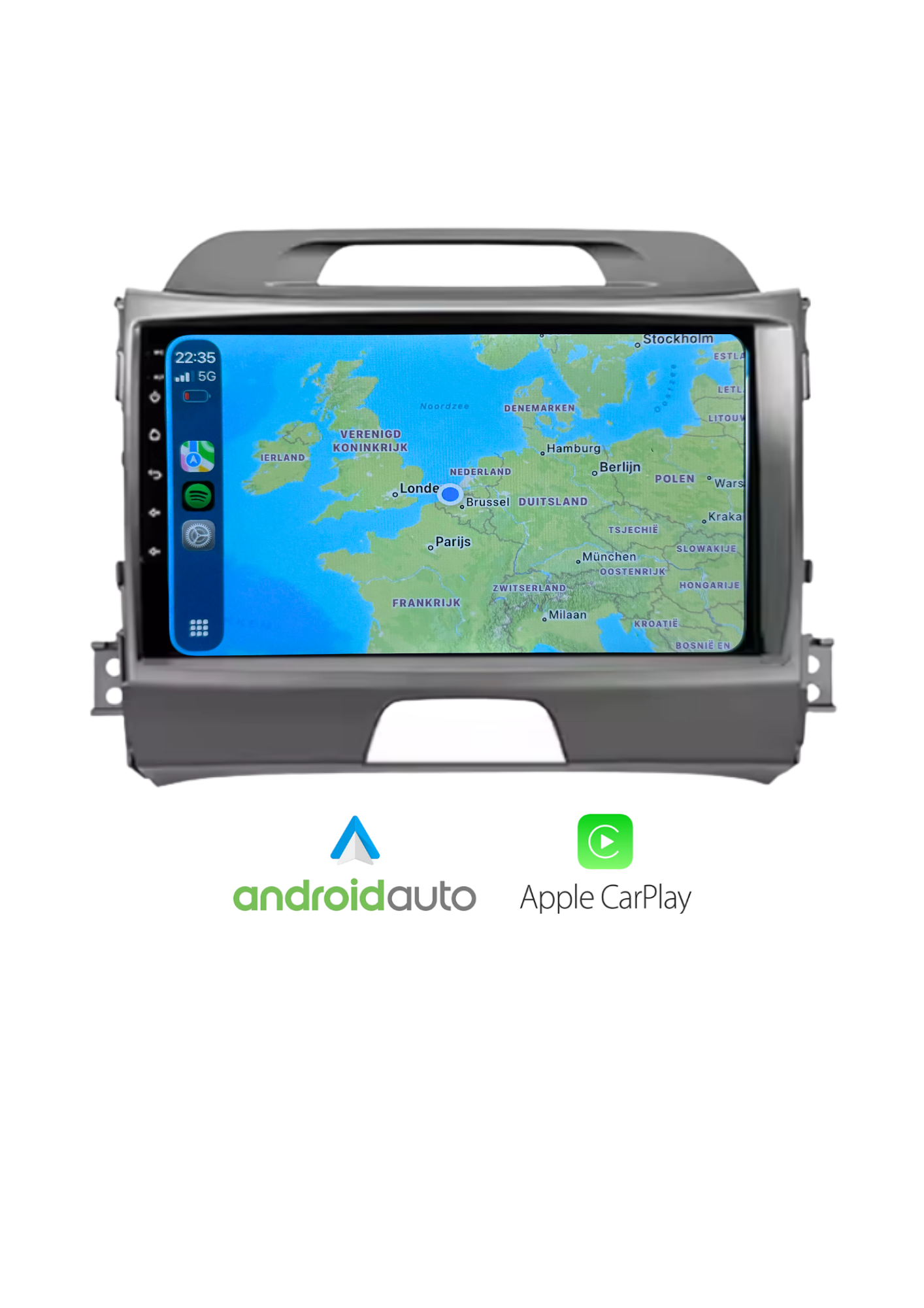 KIA Sportage | CarPlay & Android Auto | 2010–2016 | 64 GB