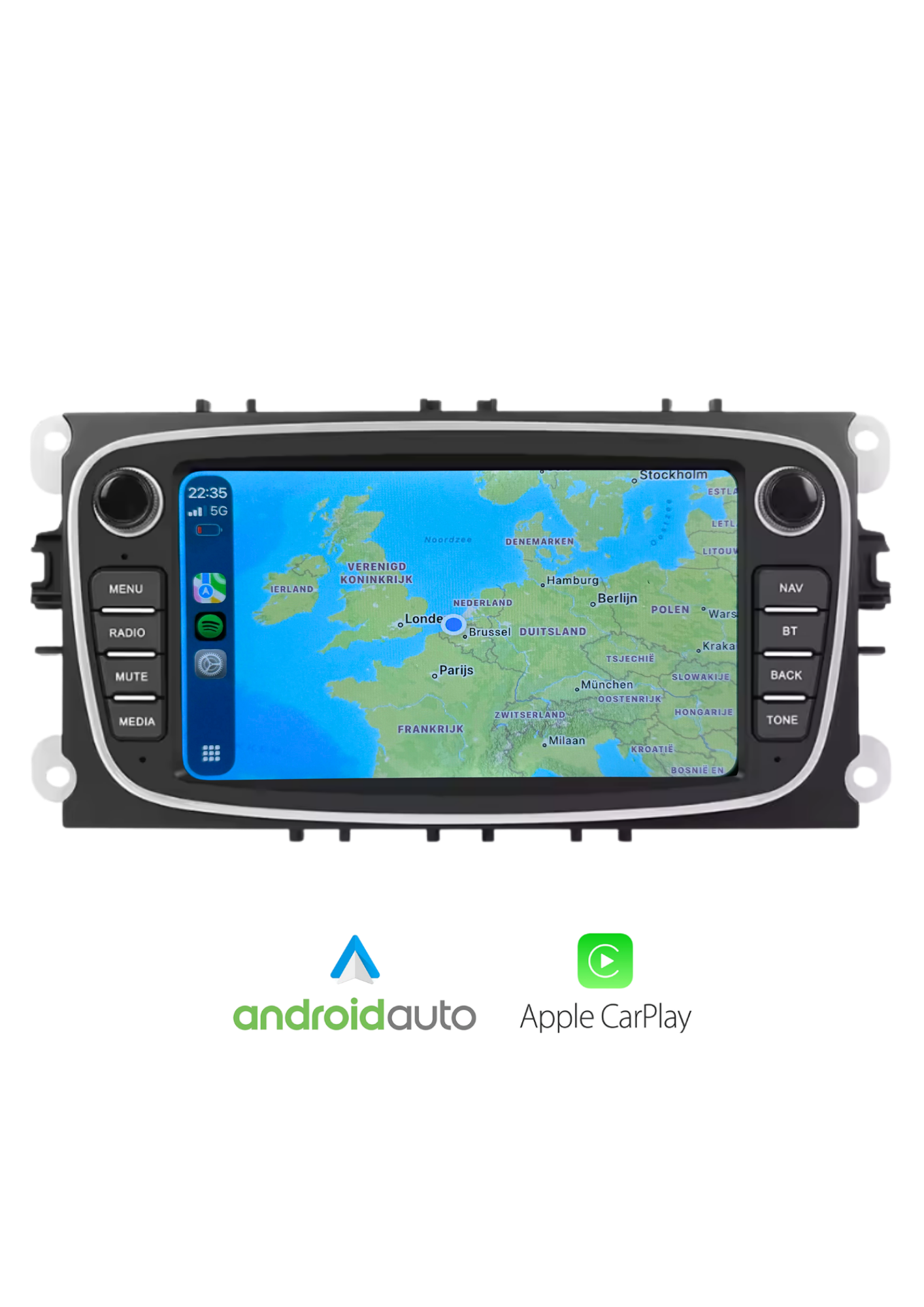 Ford Focus / Mondeo / S-MAX / Galaxy / Transit / Kuga | CarPlay & Android Auto | 64 GB