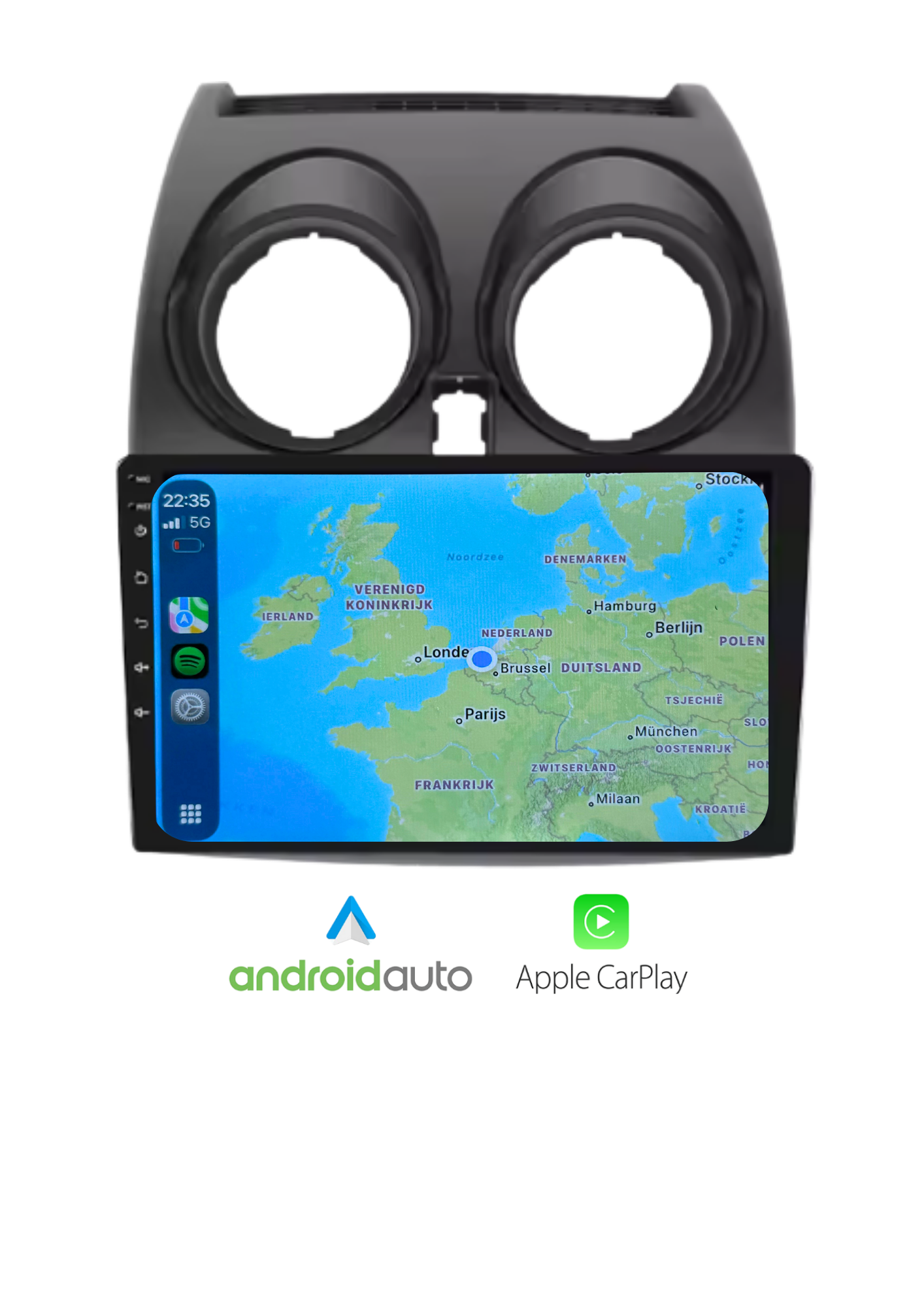Nissan Qashqai | CarPlay & Android Auto | 2005–2015 | 64 GB