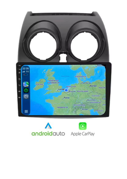 Nissan Qashqai | CarPlay & Android Auto | 2005–2015 | 64 GB