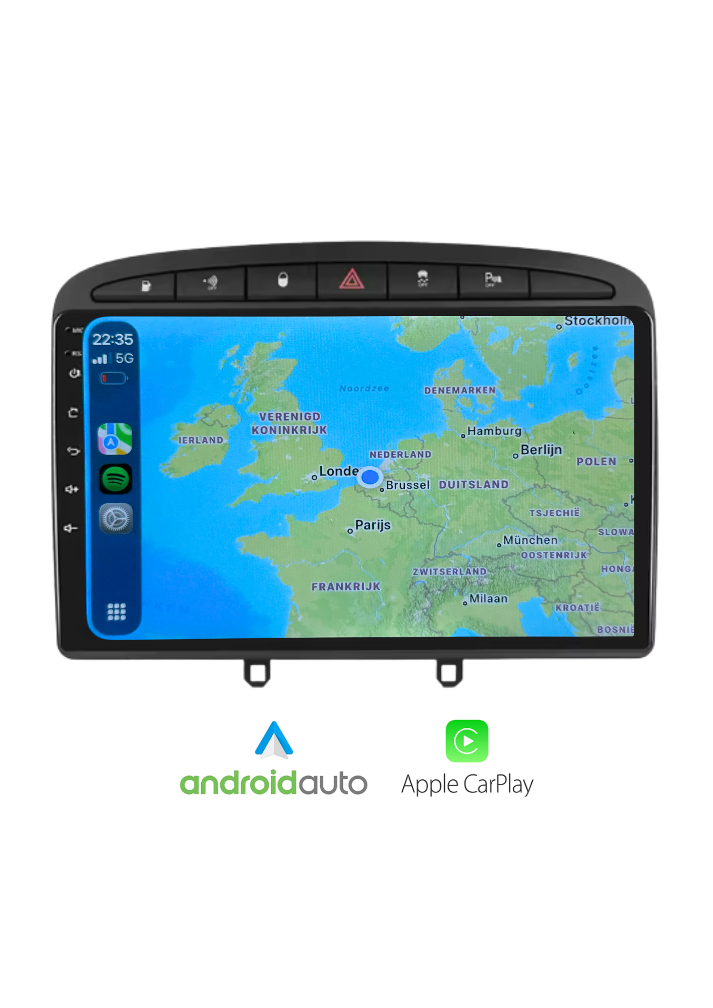 Peugeot 308 | CarPlay & Android Auto | 2007–2015 | 64 GB