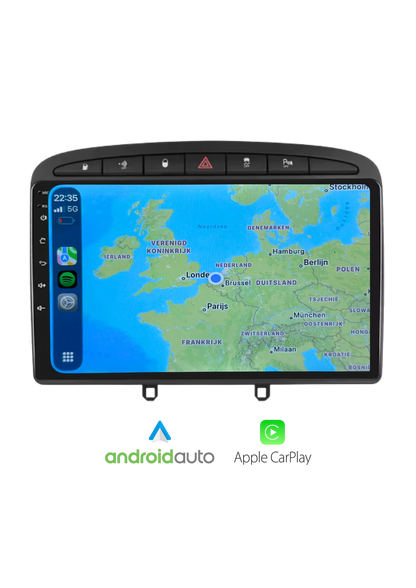 Peugeot 308 | CarPlay & Android Auto | 2007–2015 | 64 GB