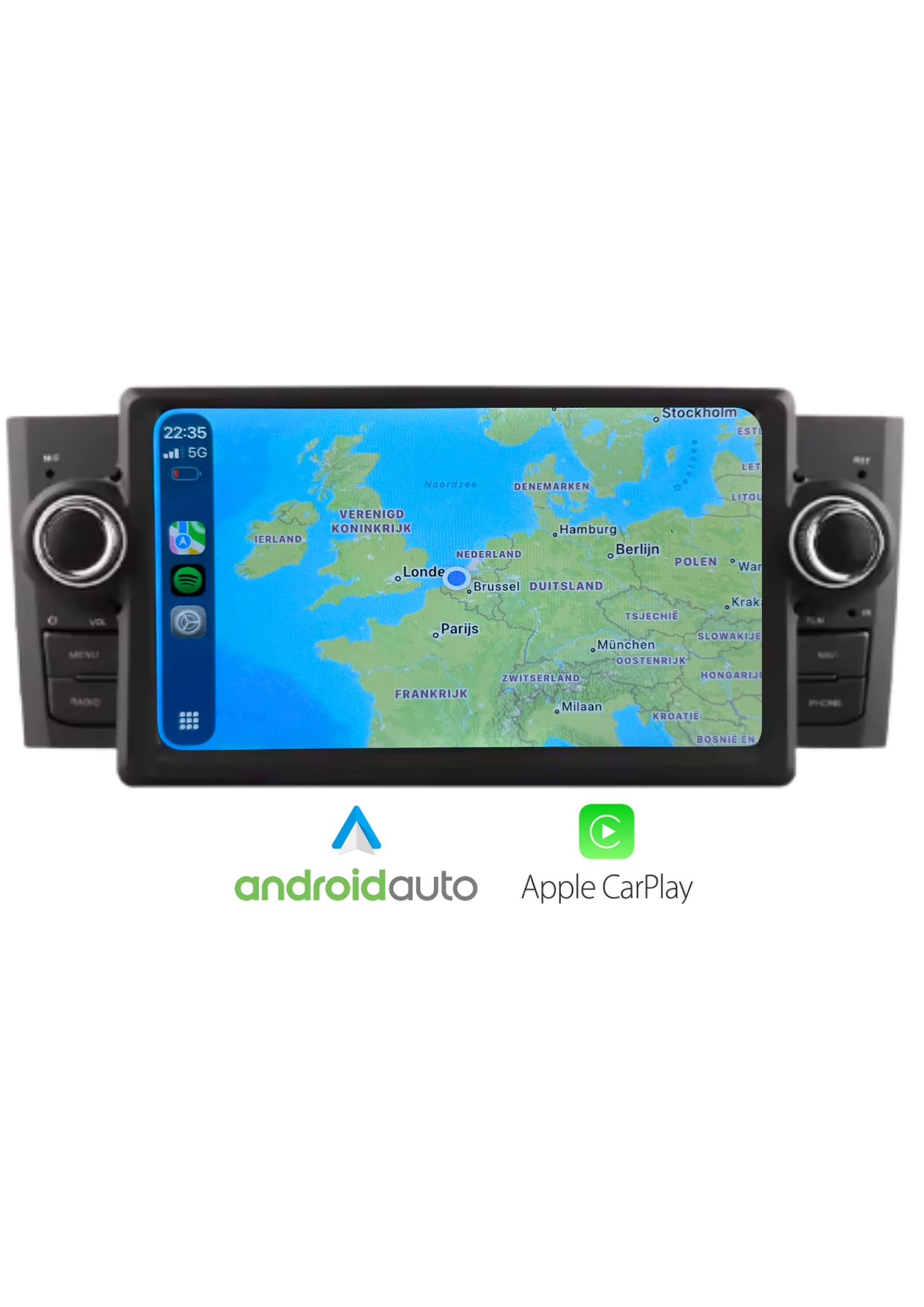 Fiat Punto | CarPlay & Android Auto | 2006–2015 | 64 GB
