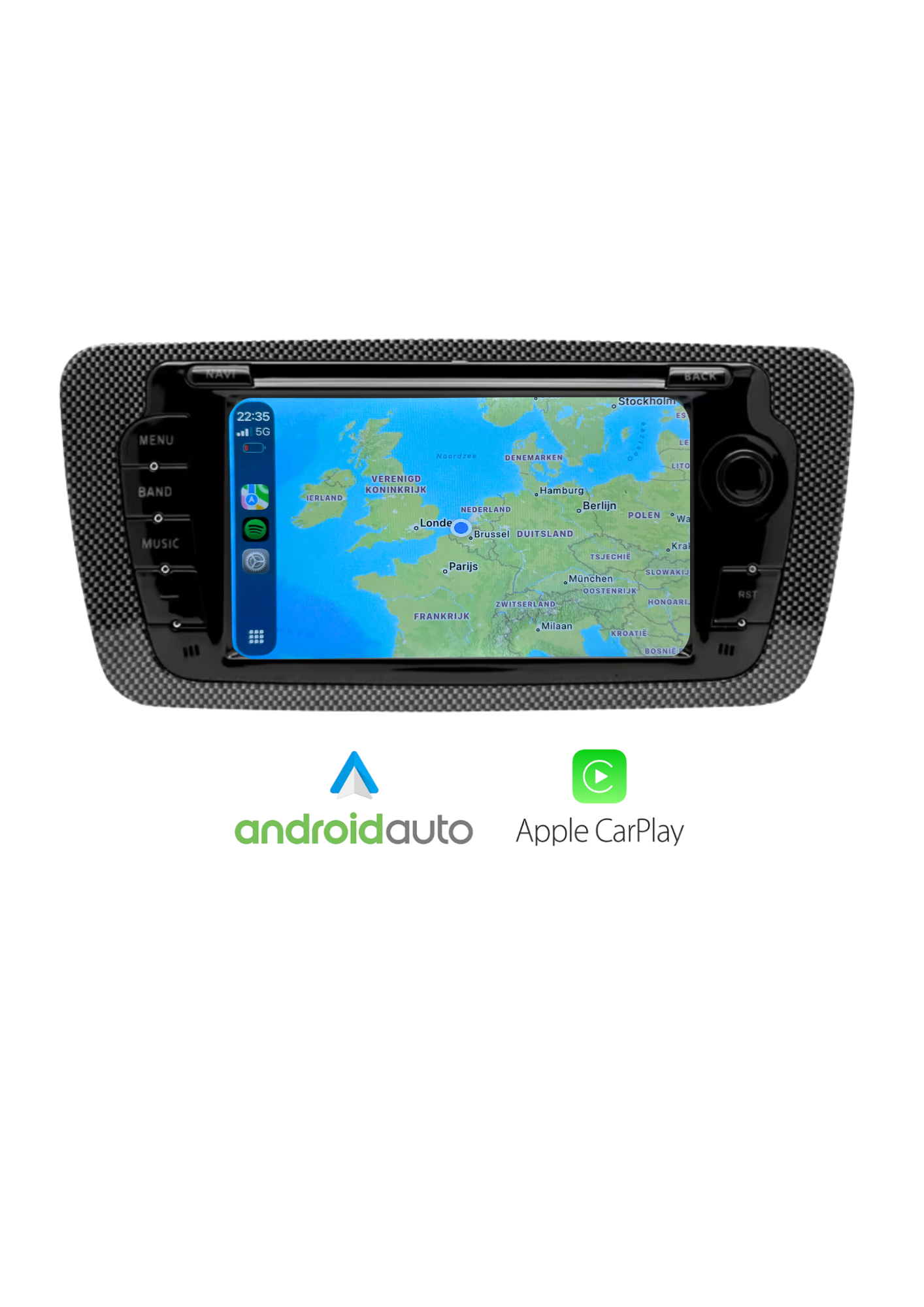Seat Ibiza 7 Zoll – CarPlay & Android Auto – 64 GB