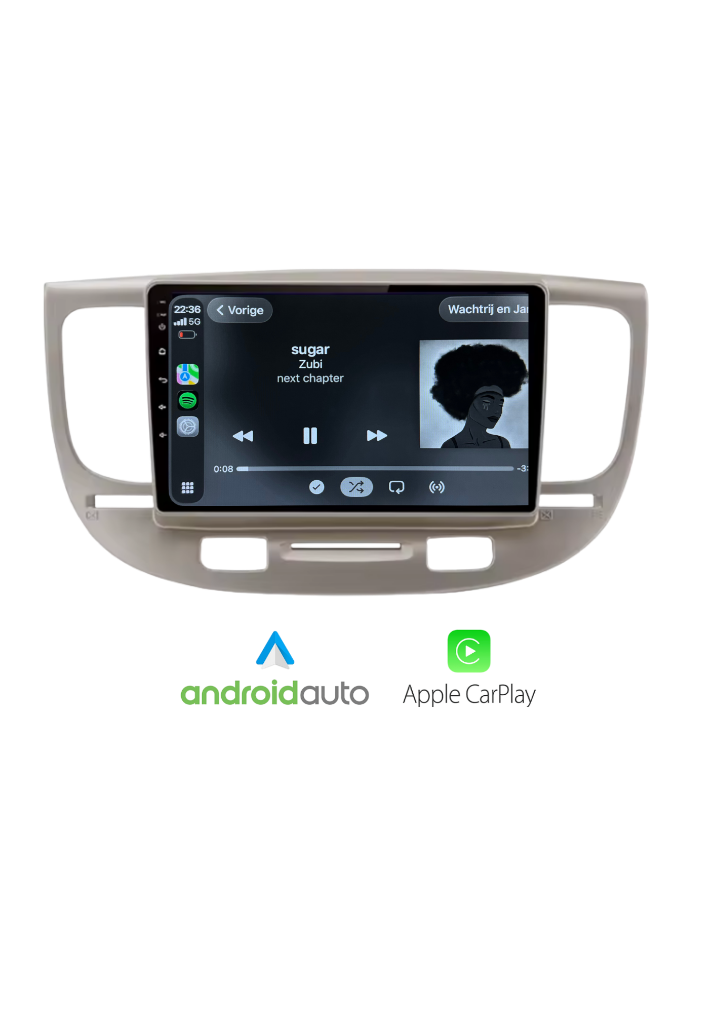 KIA Rio | CarPlay & Android Auto | 2005–2011 | 64 GB