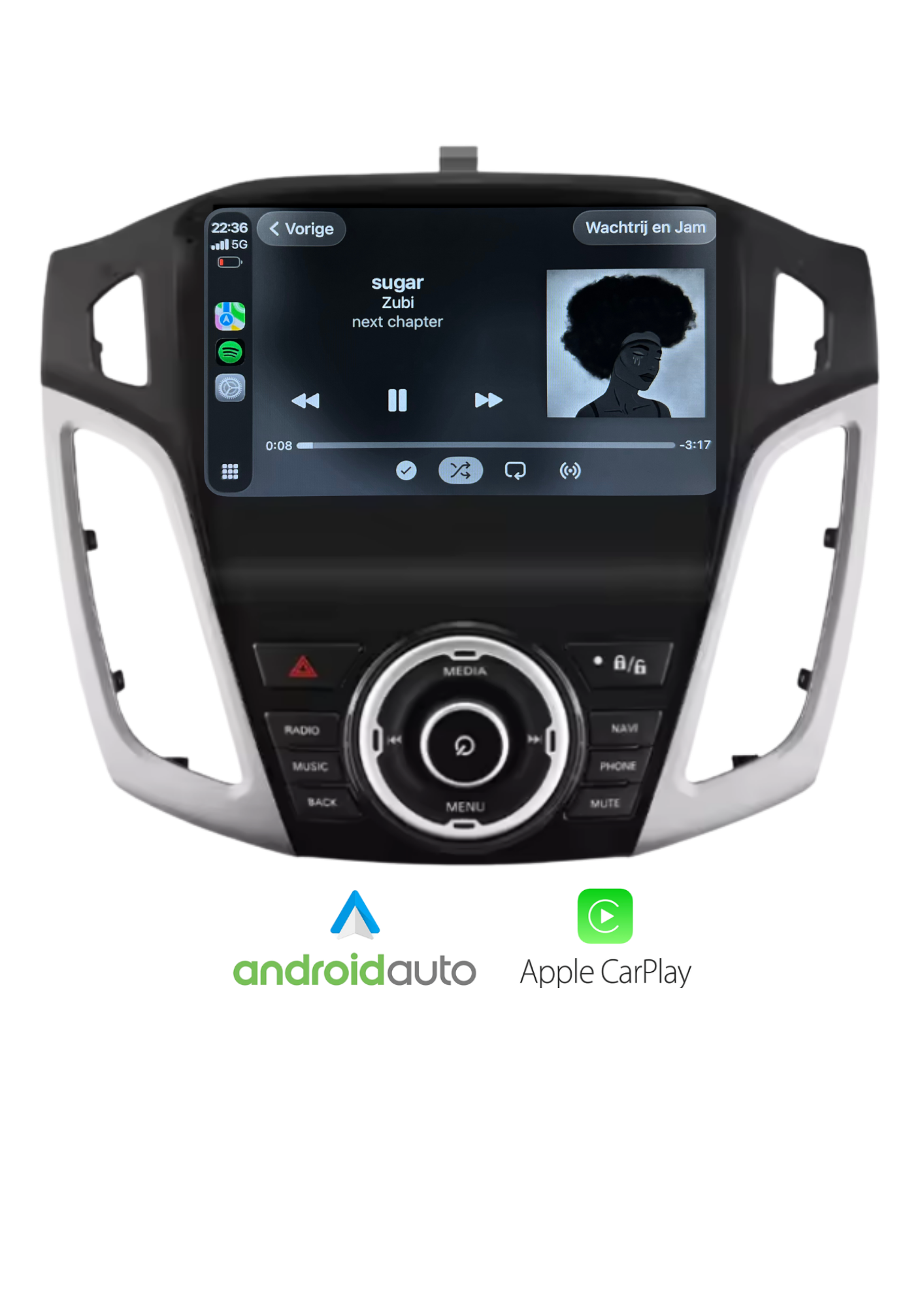 Ford Focus MK3 | CarPlay & Android Auto | 2011–2018 | 64 GB