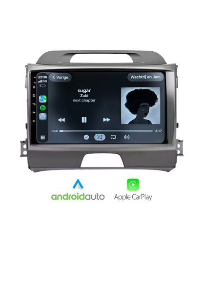 KIA Sportage | CarPlay & Android Auto | 2010–2016 | 64 GB