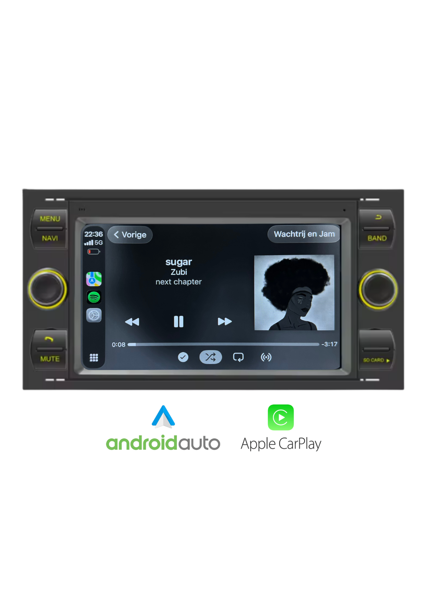 Ford Transit – C-Max – Focus | CarPlay & Android Auto | 64 GB