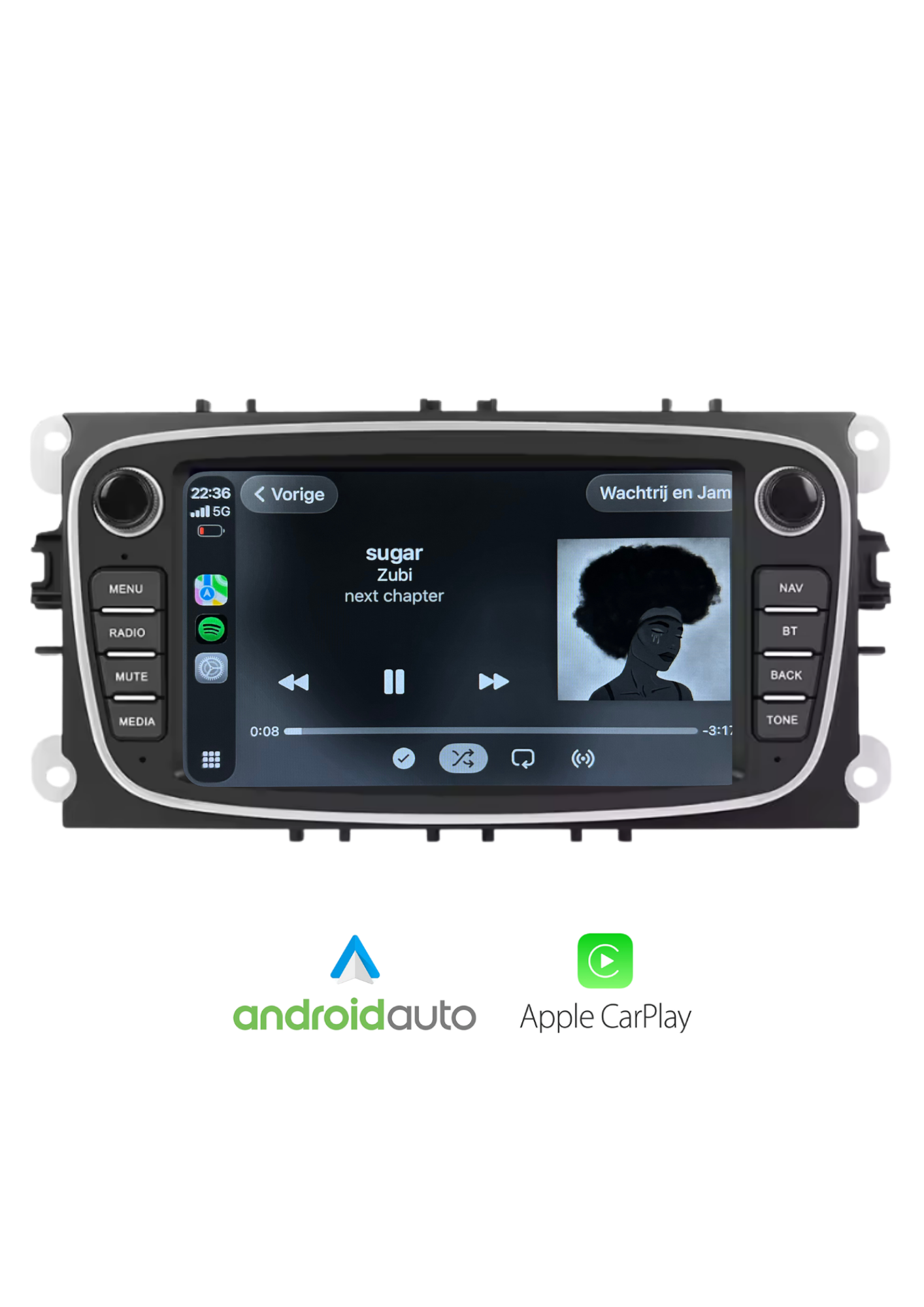 Ford Focus / Mondeo / S-MAX / Galaxy / Transit / Kuga | CarPlay & Android Auto | 64 GB