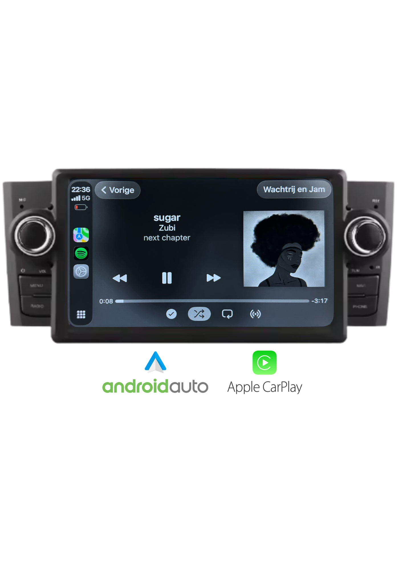 Fiat Punto | CarPlay & Android Auto | 2006–2015 | 64 GB