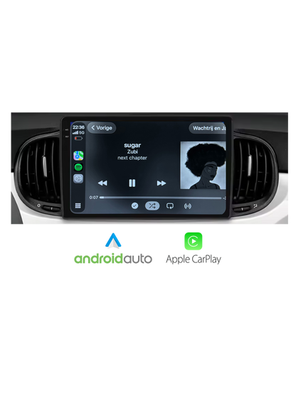 Fiat 500 9 Inch | CarPlay & Android Auto | 2016-2019 | 64GB