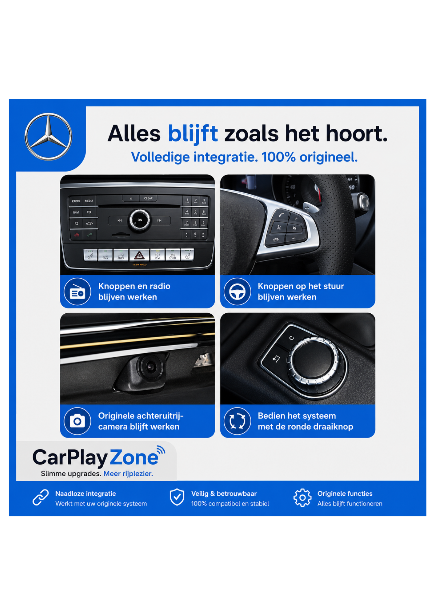 Mercedes CarPlay Box | Drahtloses Apple CarPlay & Android Auto