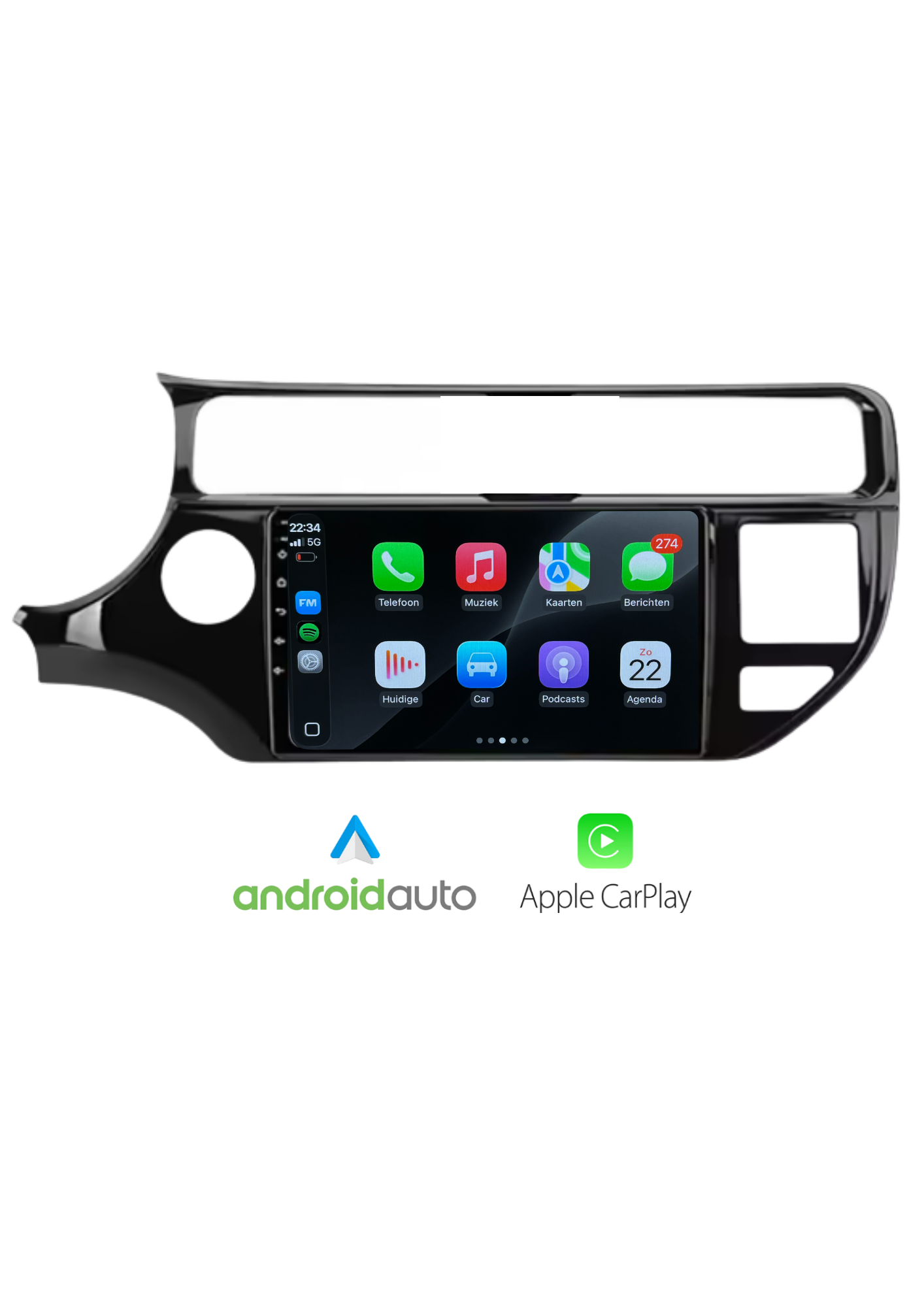 KIA Rio | CarPlay & Android Auto | 2011–2017 | 64 GB