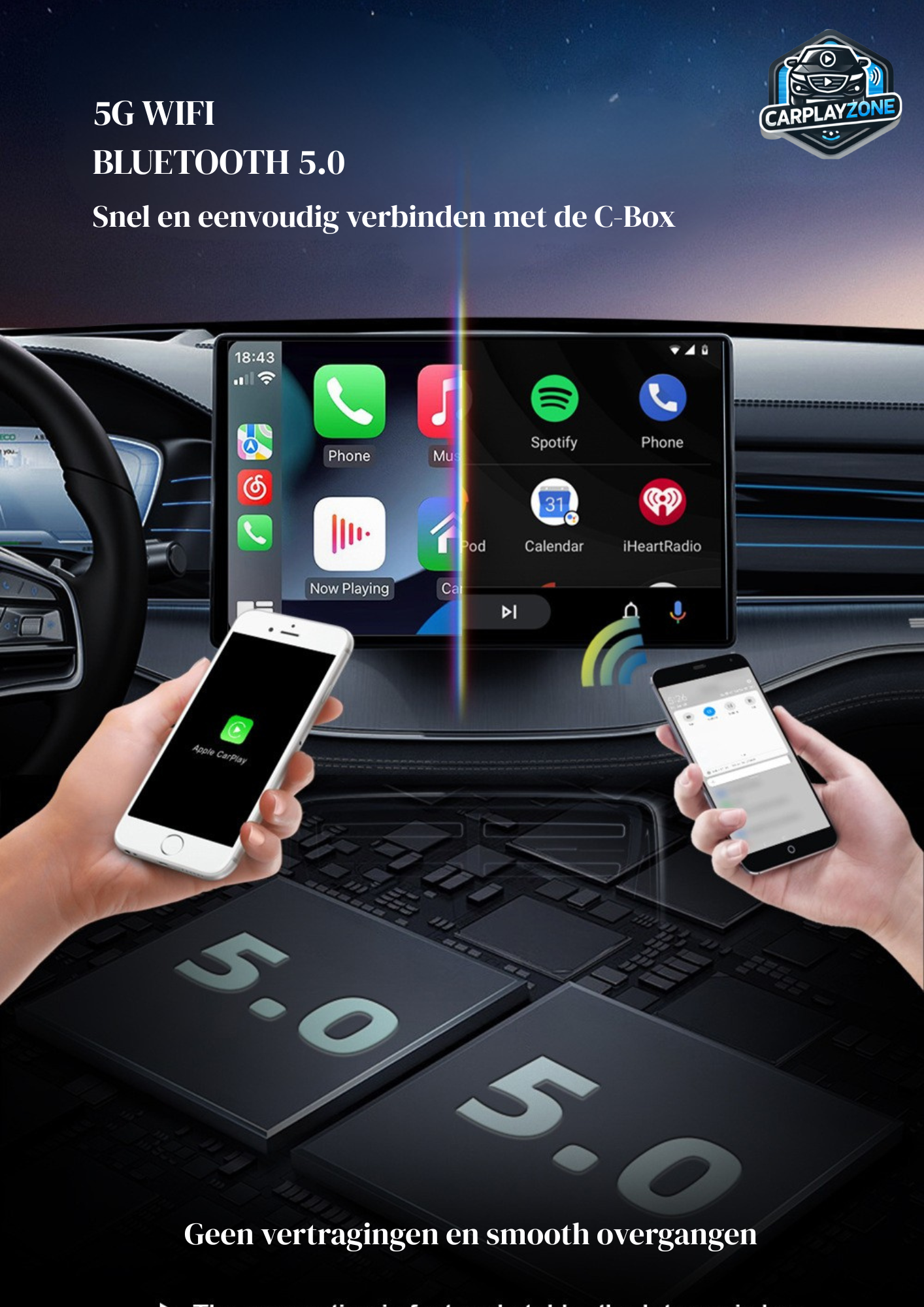 CarPlayZone® C-Box Android 13 Ai Box
