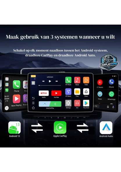 CarPlayZone® C-Box Android 13 Ai Box