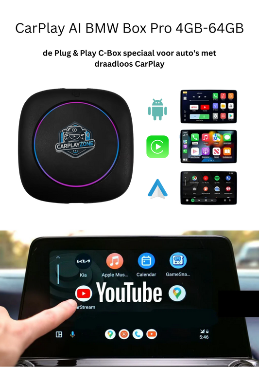 CarPlayZone® Wireless-Box PRO PLUS